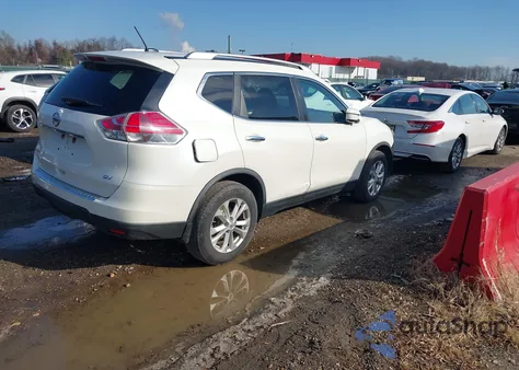 2016 Nissan Rogue Sv from USA, damaged, VIN KNMAT2MT2GP622189